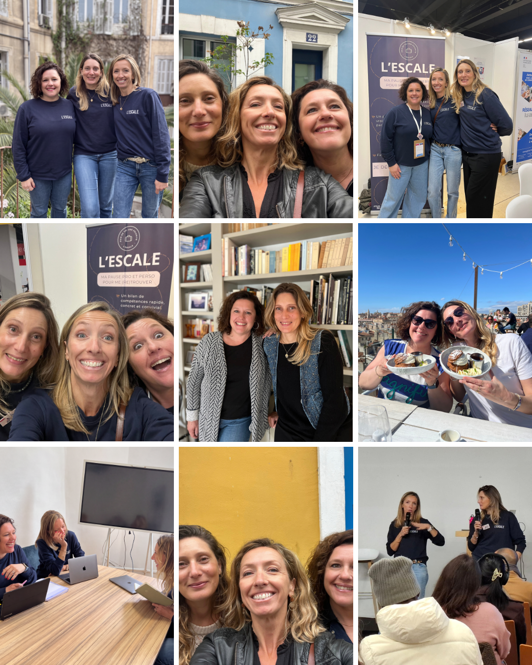 Equipe de l'Escale - bilan de compétences